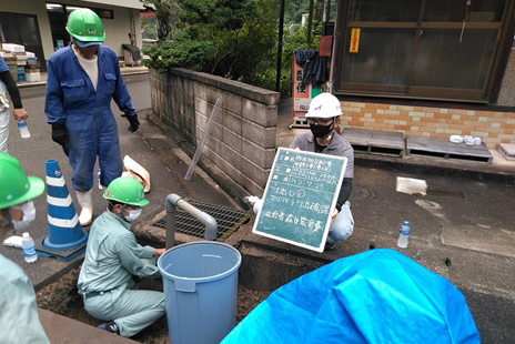 作木地区配水管布設工事(港地区) イメージ